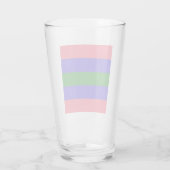 Trigender Pride Vlag Glas (Achterkant)