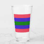 Trigender Pride Vlag Glas (Voorkant)