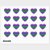 Trigender Pride Vlag Hart Sticker (Vel)