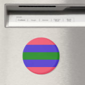 Trigender Pride Vlag Magneet (Insitu (Vaatwasser))