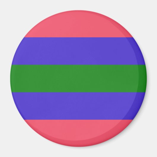 Trigender Pride Vlag Magneet (Voorkant)