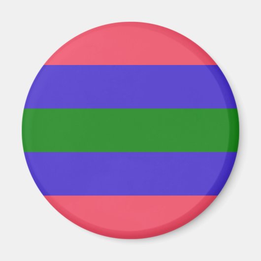 Trigender Pride Vlag Magneet (Voorkant)