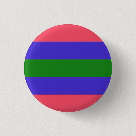 Trigender Pride Vlag Ronde Button 3,2 Cm (Voorkant)