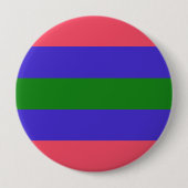 Trigender Pride Vlag Ronde Button 4,0 Cm (Voorkant)