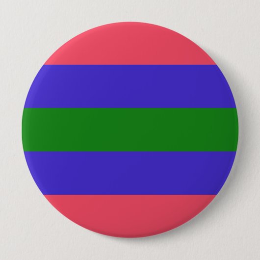 Trigender Pride Vlag Ronde Button 4,0 Cm (Voorkant)