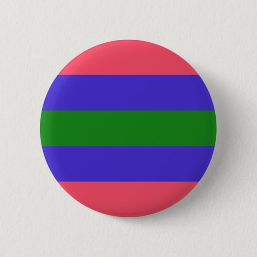 Trigender Pride Vlag Ronde Button 5,7 Cm (Voorkant)