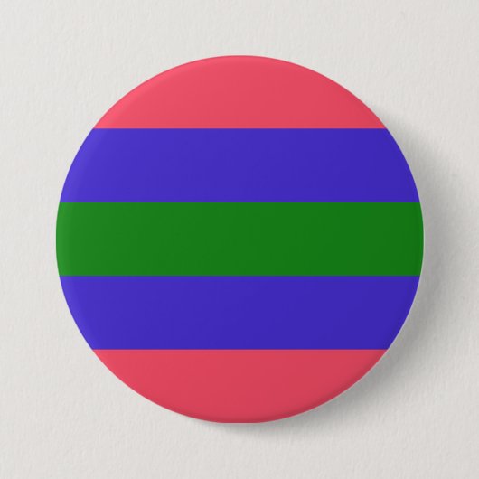 Trigender Pride Vlag Ronde Button 7,6 Cm (Voorkant)