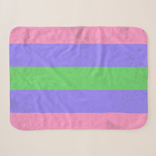 Trigender Sherpa Deken (Voorkant (horizontaal))