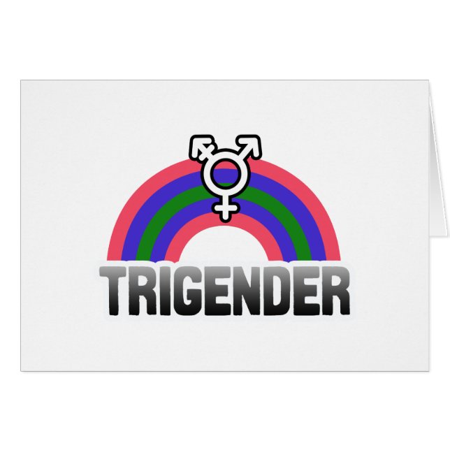 Trigender trots (Voorkant Horizontaal)