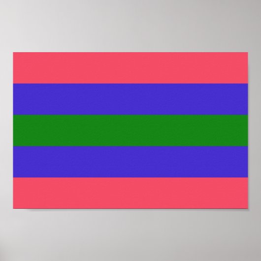 Trigender trots poster (Voorkant)
