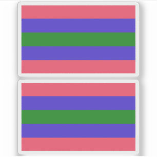 Trigender trots sticker