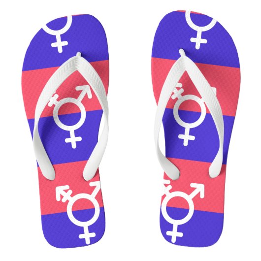 Trigender trots teenslippers (Voetbed)
