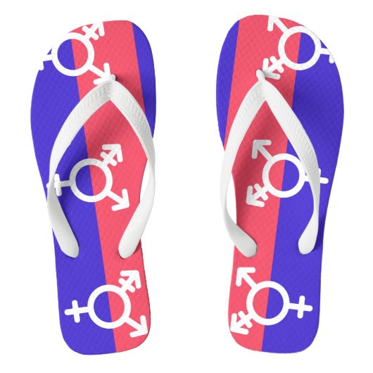 Trigender trots teenslippers (Voetbed)