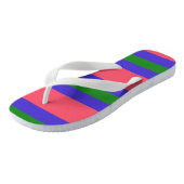 Trigender trots teenslippers (Schuin)