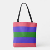 Trigender trots tote bag (Achterkant)