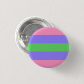 Trigender-vlag-badge Ronde Button 3,2 Cm (Voorkant /achterkant)