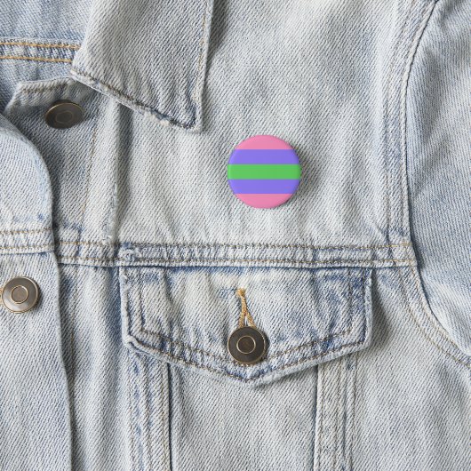 Trigender-vlag-badge Ronde Button 3,2 Cm (In situ)