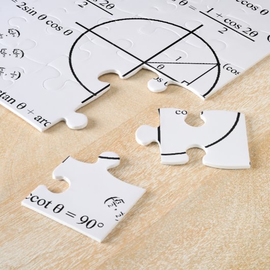 Triges en driehoeken legpuzzel (Zijkant)