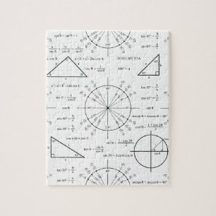 Triges en driehoeken legpuzzel