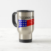 Trigged for Liberty Travel Mug Reisbeker (Voorkant links)