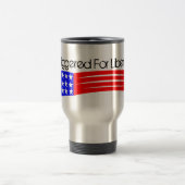 Trigged for Liberty Travel Mug Reisbeker (Center)