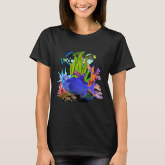 Trigger Clown Trigger Vis Zoutwater Aquarium Rif T-shirt