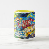 Trigger Fish Mok Geel (Midden)