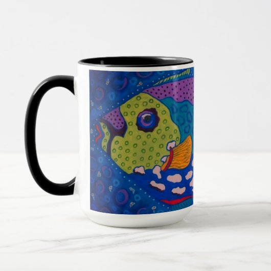 Trigger Fish Mug Mok (Links)