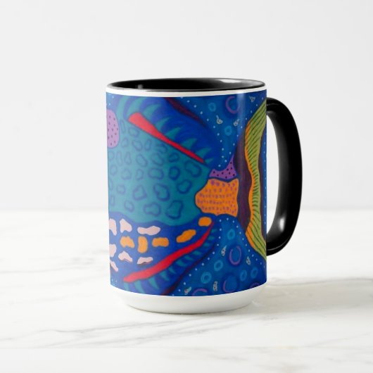 Trigger Fish Mug Mok (Voorkant rechts)