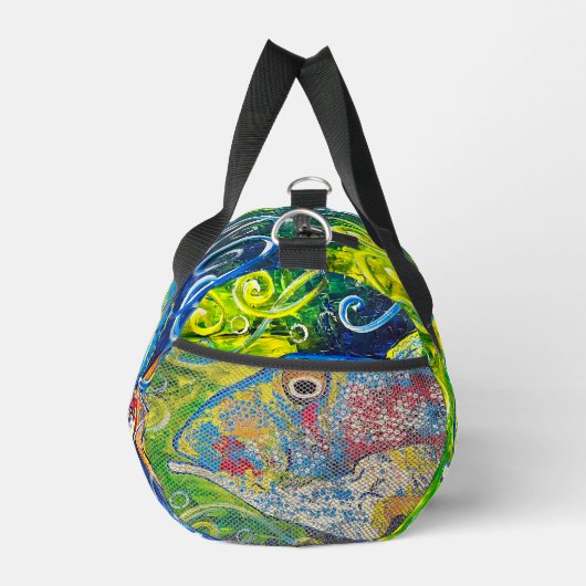 Trigger Fish Print Cut Sew Bag Plunjezak (Rechts)