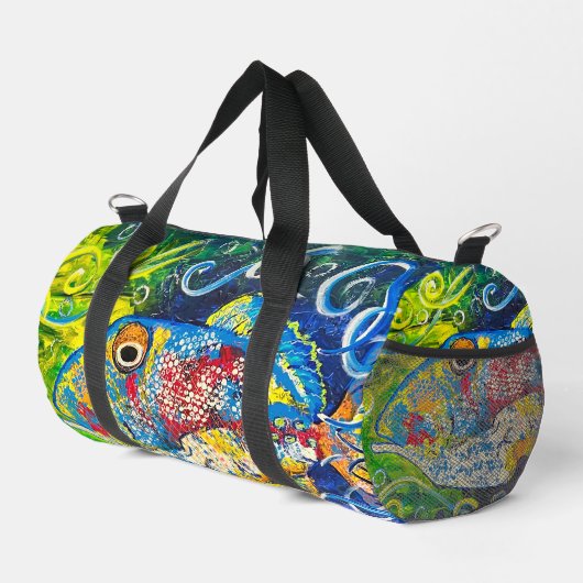 Trigger Fish Print Cut Sew Bag Plunjezak (Rechterhoek)