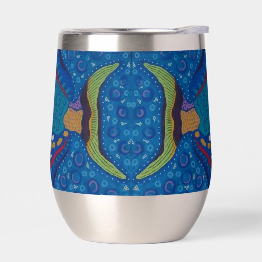 Trigger Fish Wine Tumbler (Links)