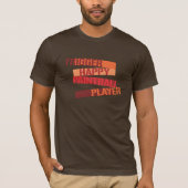 Trigger Happy Paintball Player T-shirt (Voorkant)