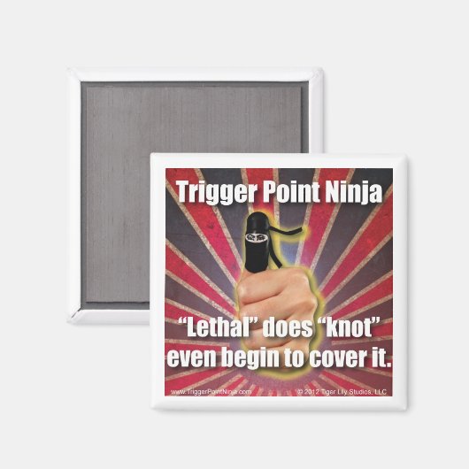 Trigger Point Ninja ® is dodelijk Magneet (Voorkant / Achterkant)