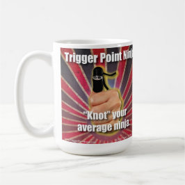 Trigger Point Ninja ® "Knot" Uw gemiddelde Ninja Koffiemok