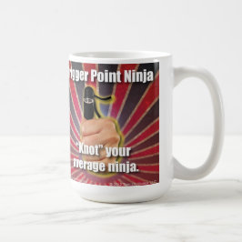 Trigger Point Ninja ® "Knot" Uw gemiddelde Ninja Koffiemok