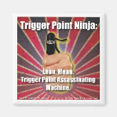 Trigger Point Ninja ® Lean Mean Machine Magneet (Voorkant)
