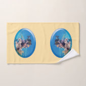 Triggerfish bij koraalrif - Fotografisch ontwerp | Bad Handdoek (Handdoek)