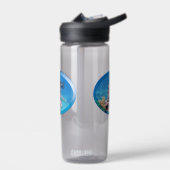 Triggerfish bij koraalrif - Fotografisch ontwerp | Waterfles (Links)