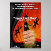 Triggerpunt Ninja® 1 vel Poster (Voorkant)