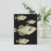 Triggervis Briefkaart (Staand voorkant)