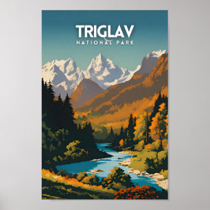 Triglav Nationaal Park Reizen Poster