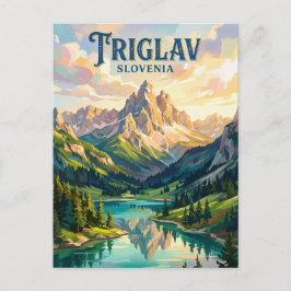 Triglav Nationaal Park Slovenië Briefkaart