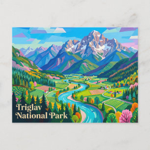 Triglav Nationaal Park Slovenië Briefkaart