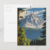 Triglav National Park Briefkaart (Voorkant / Achterkant)