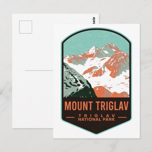 Triglav National Park Briefkaart (Voorkant / Achterkant)