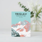 Triglav National Park Mount Triglav Slovenië Briefkaart (Staand voorkant)