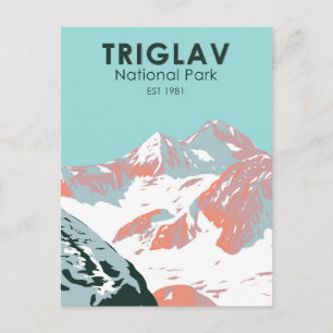 Triglav National Park Mount Triglav Slovenië Briefkaart