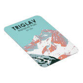 Triglav National Park Mount Triglav Slovenië Magneet (Rechterzijde)