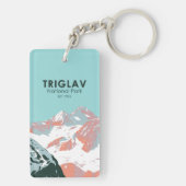 Triglav National Park Mount Triglav Slovenië Sleutelhanger (achterkant)
